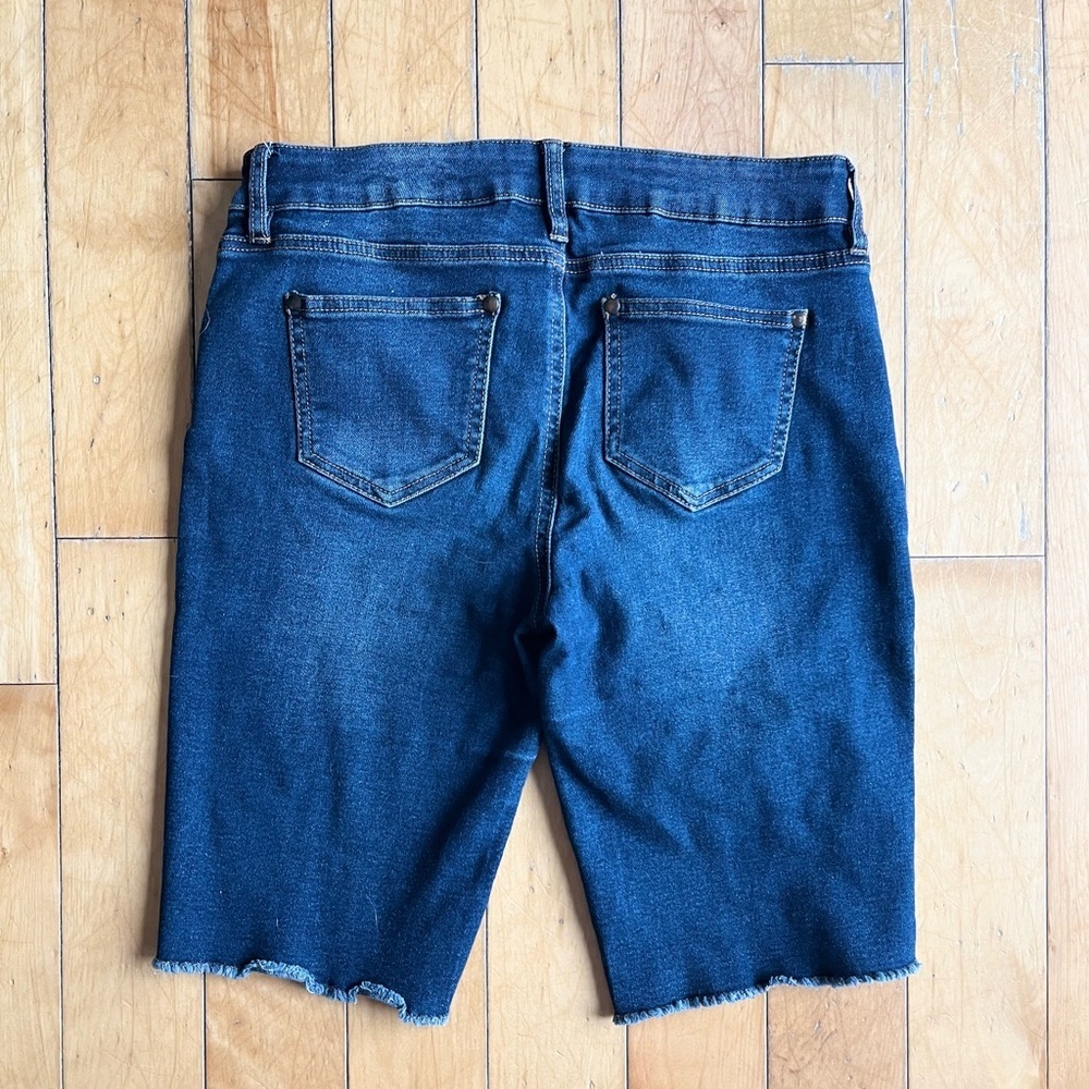 On s’en fout des garçons Blue Denim Shorts Size 16 - Picture 4 of 4
